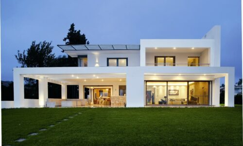 schuco panorama design sliding doors in a contemporary home.