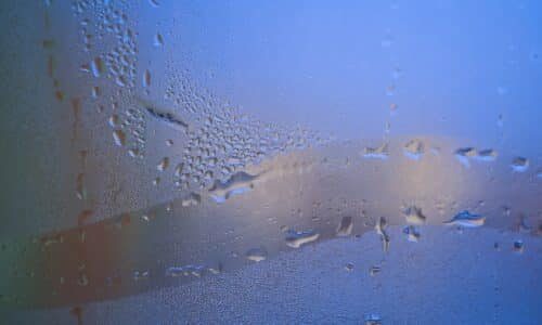 condensation glass