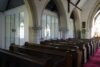picture of glazed partitions in a church