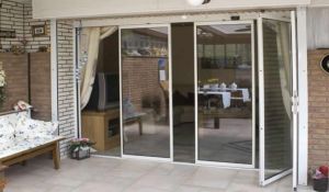 id systems offer a range of doors but the frameless version is only single glazed.