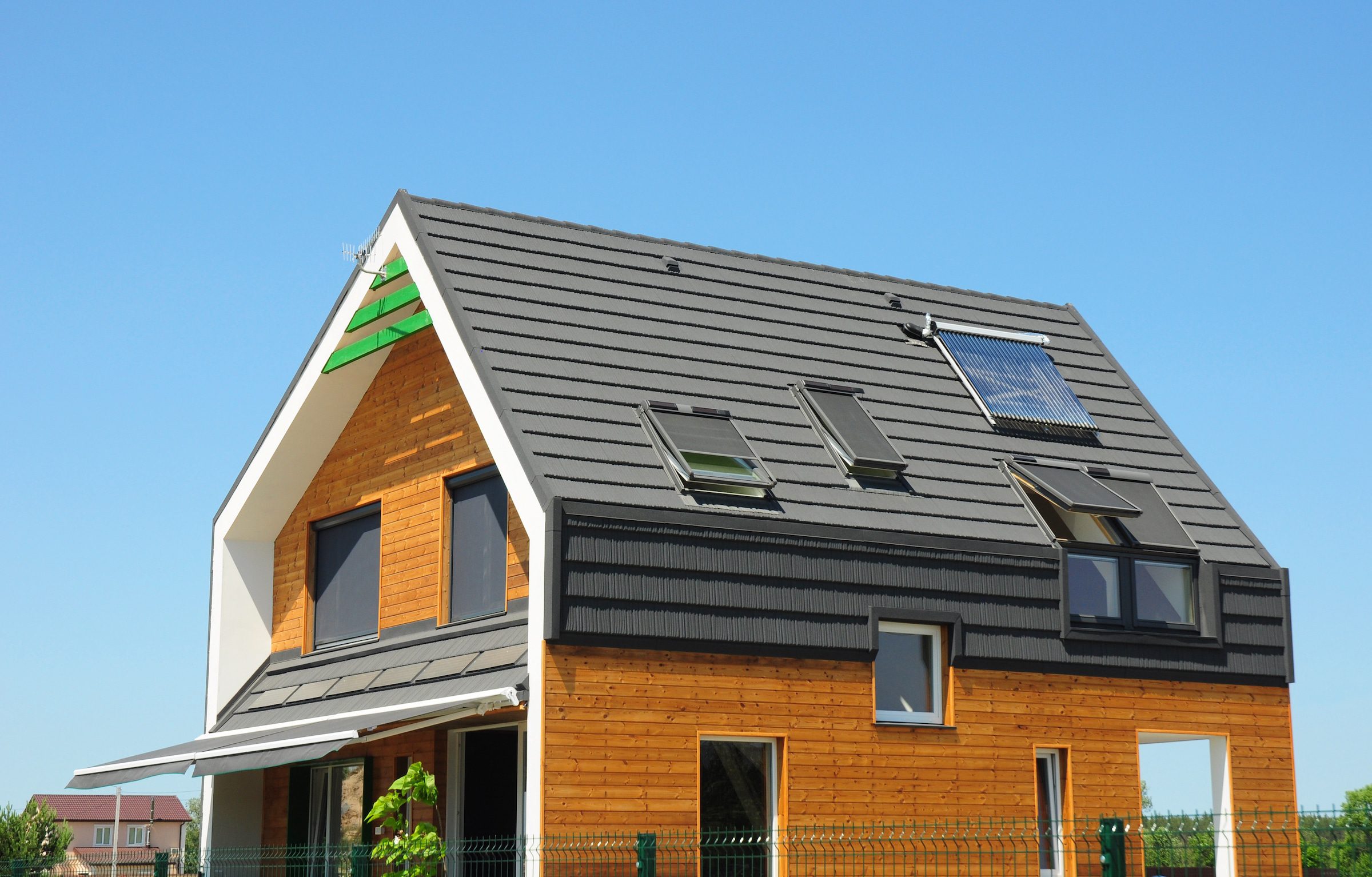 passivhaus windows fitted in a detached eco home