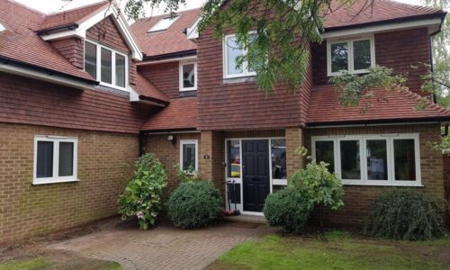windows and doors by origin frames ltd in a surrey detached house