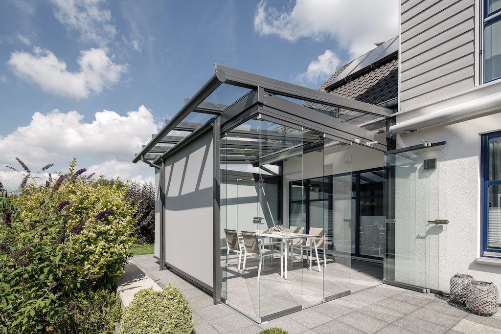 solarlux canopies and glass houses