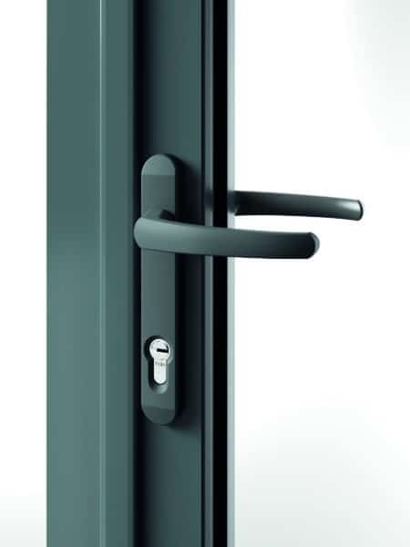 drawing of bifold door handle